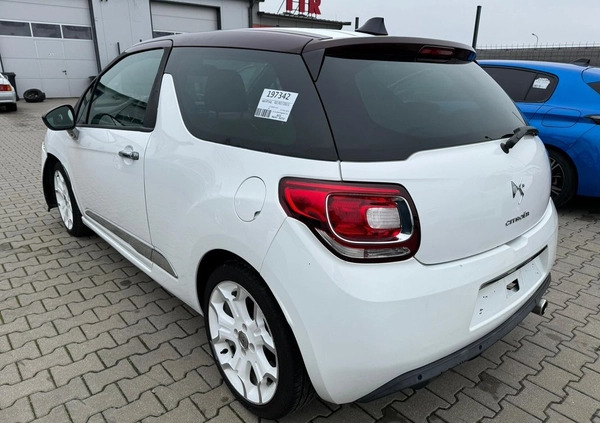 Citroen DS3 cena 14900 przebieg: 155000, rok produkcji 2011 z Ełk małe 67